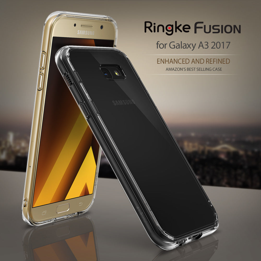 Samsung Galaxy A3 2017 Case Ringke Fusion Smoke Black