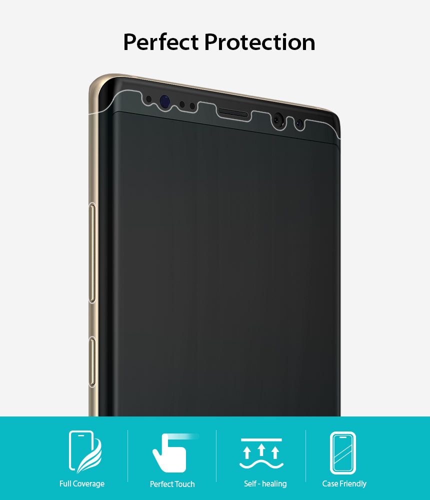 Galaxy Note 8 Screen Protector Full Cover 2P Ringke Official