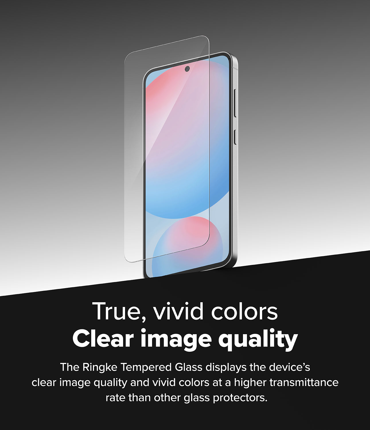 True, vivid colors - Clear image quality