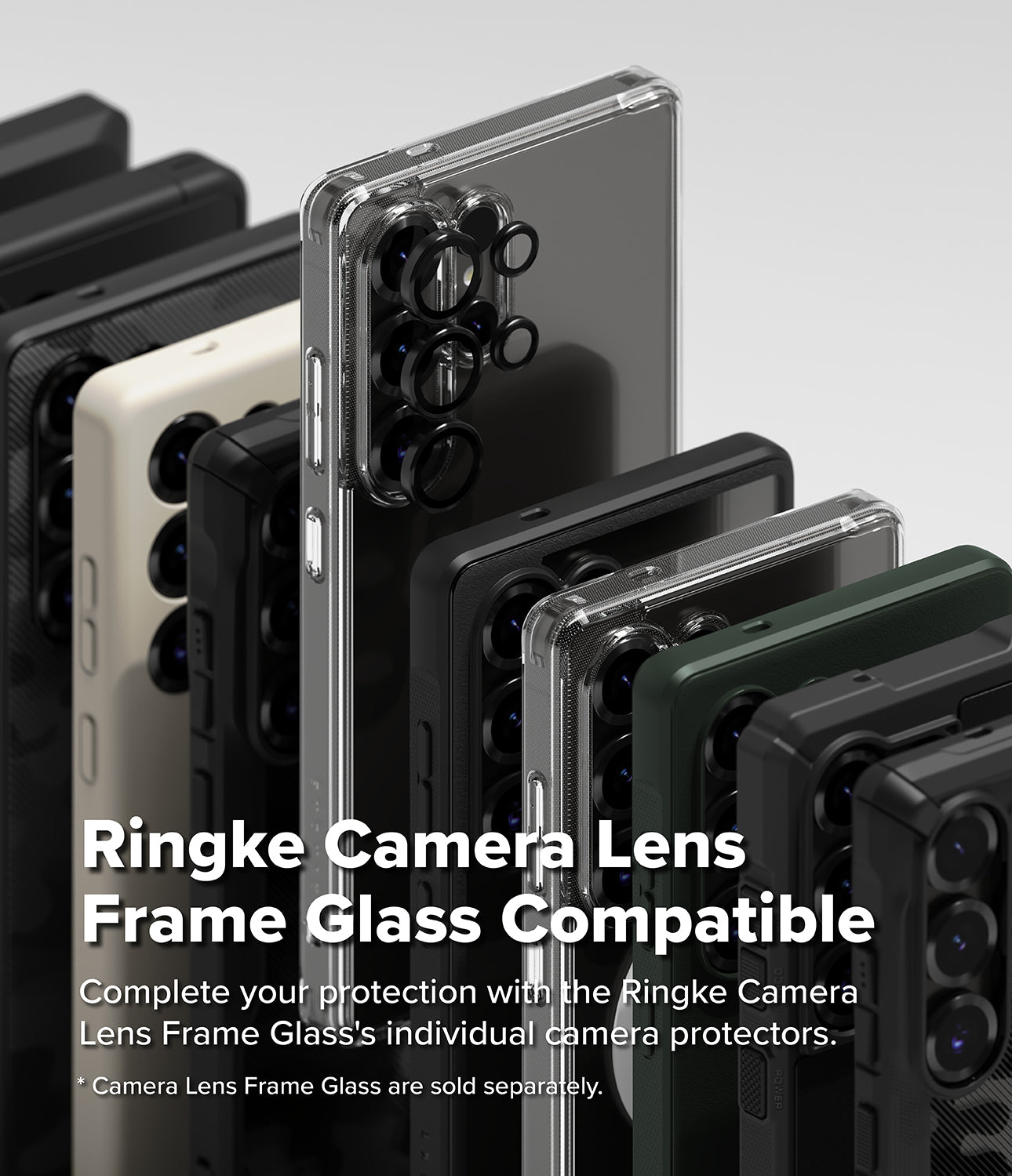 Galaxy S25 Ultra Alles | Ringke Camera Lens Frame Glass Compatible