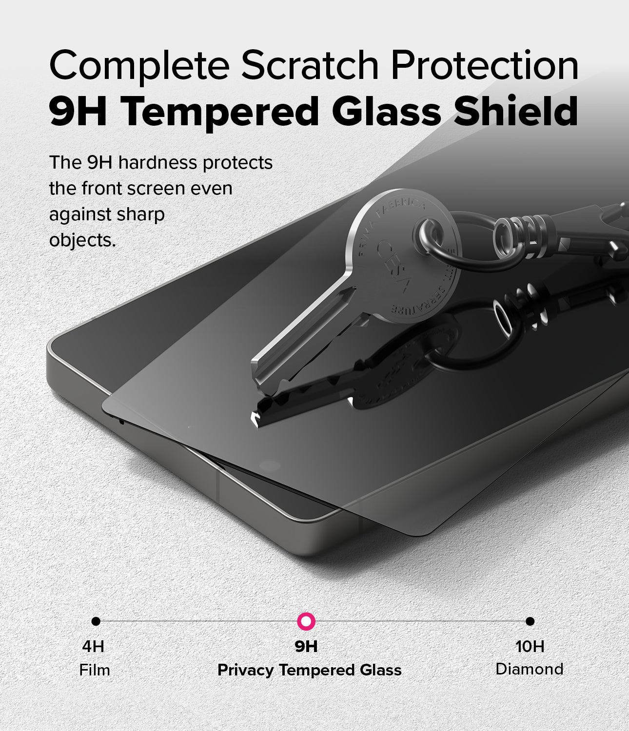 Galaxy S25 Ultra Screen Protector | Complete Scratch Protection 9H Tempered Glass Shield