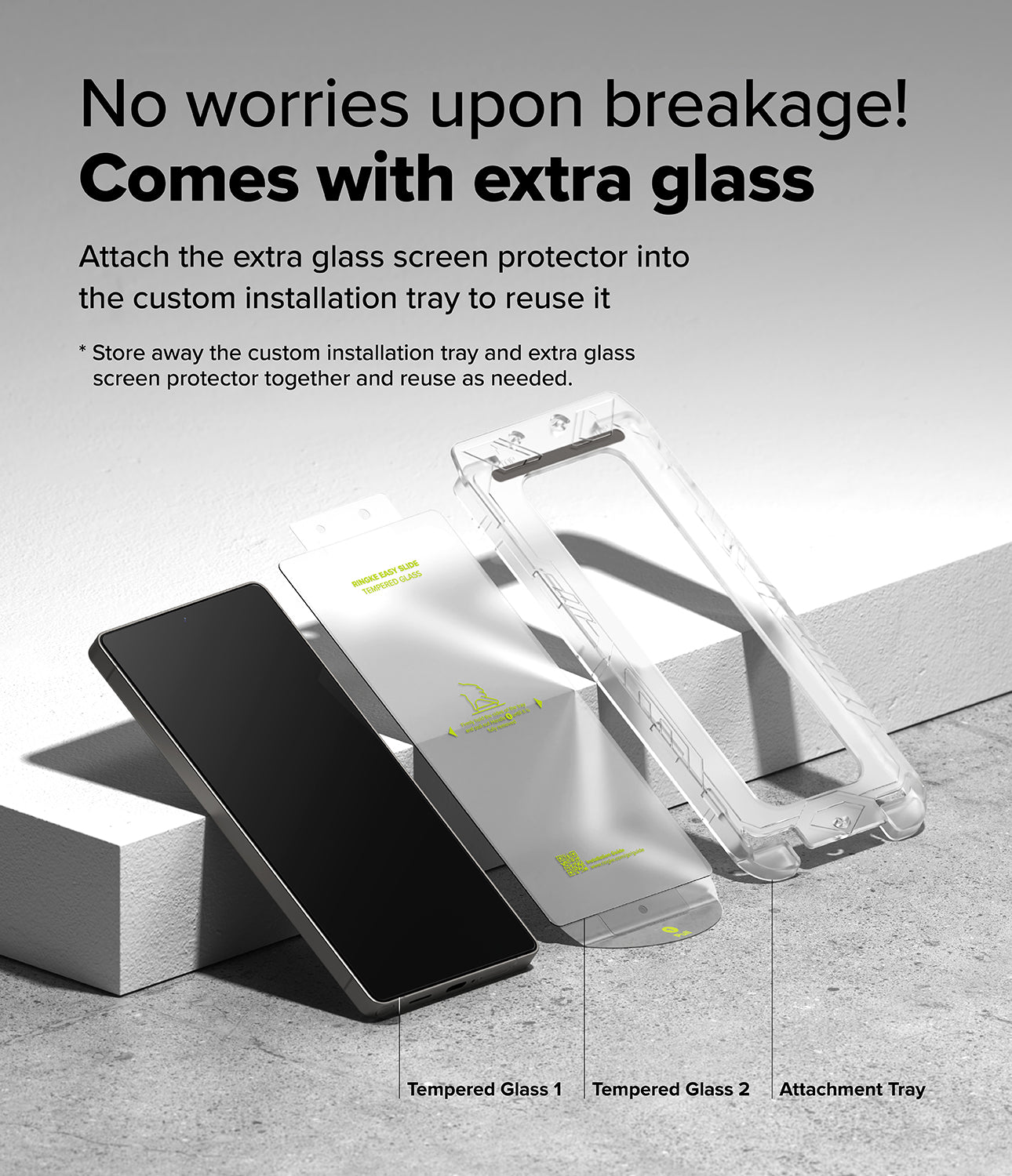 Galaxy S25 Ultra Screen Protector | No worries upon breakage! Comes with extra glass