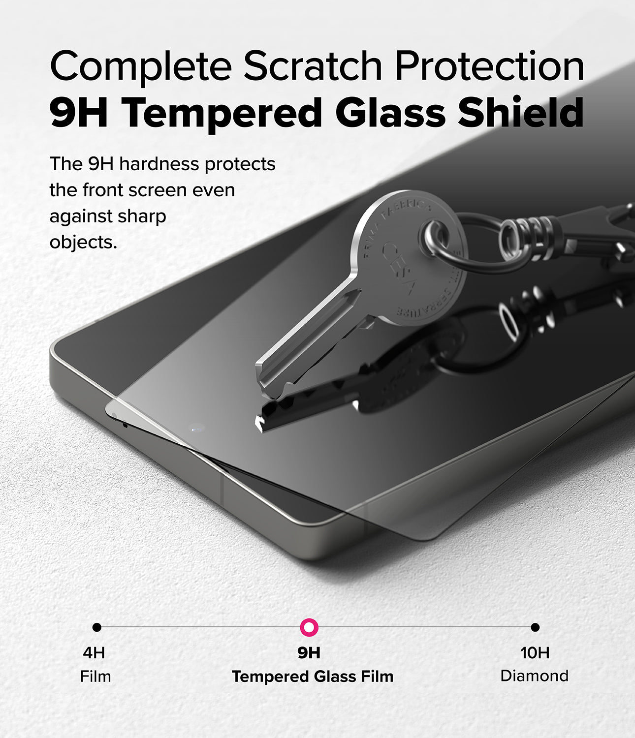 Galaxy S25 Ultra Screen Protector | Complete Scratch Protection 9H Tempered Glass Shield