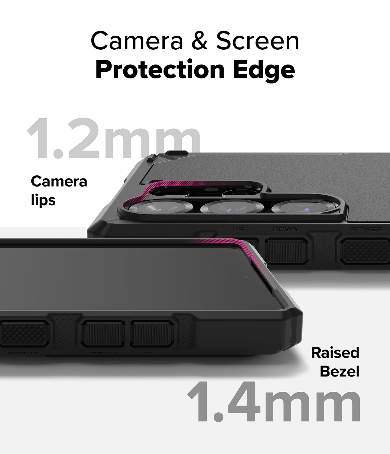 Galaxy S25 Ultra Rugged Gear | Camera & Screen Protection Edge