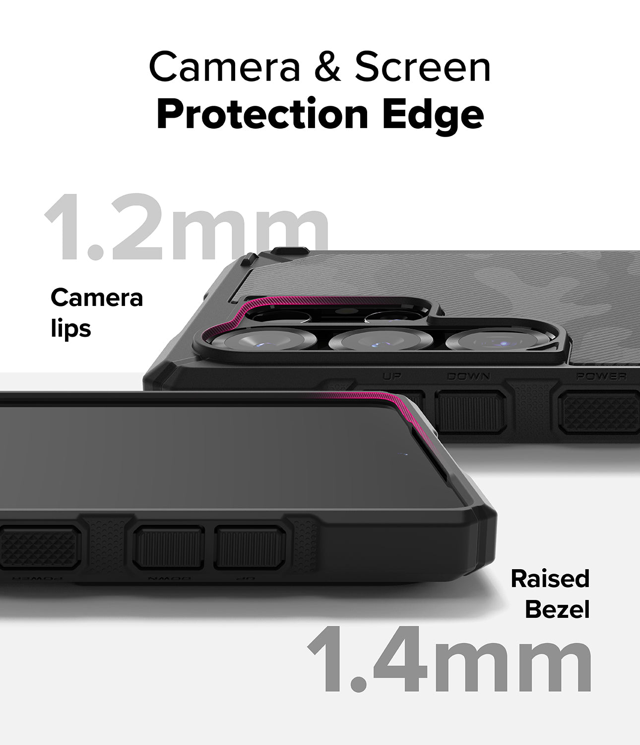 Galaxy S25 Ultra Rugged Gear | Camera & Screen Protection Edge