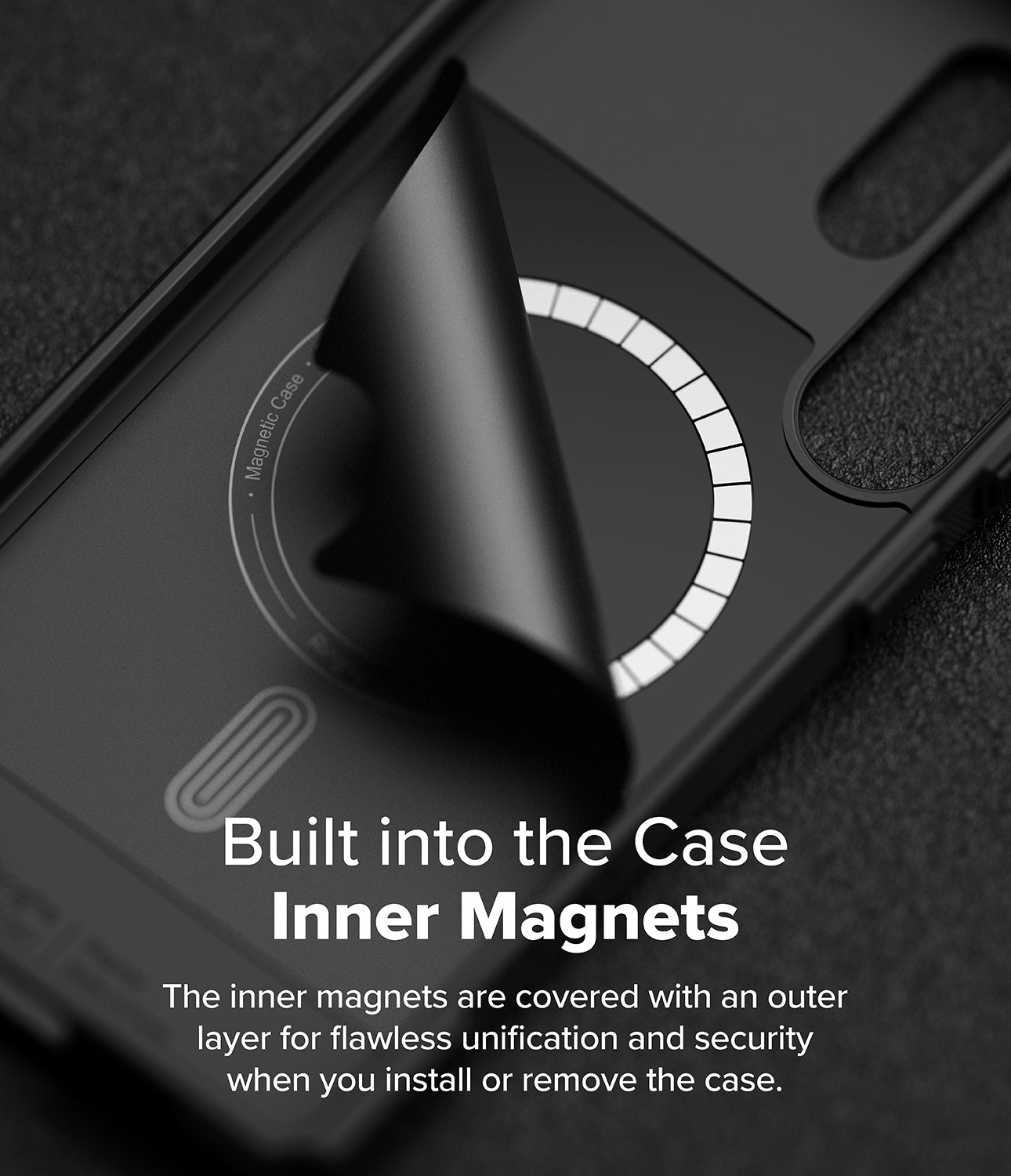 Galaxy S25 Ultra Rugged Gear Magnetic | Built into Case Inner Magnets