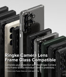 Galaxy S25 Ultra Silicone Magnetic | Ringke Camera Lens Frame Glass Compatible