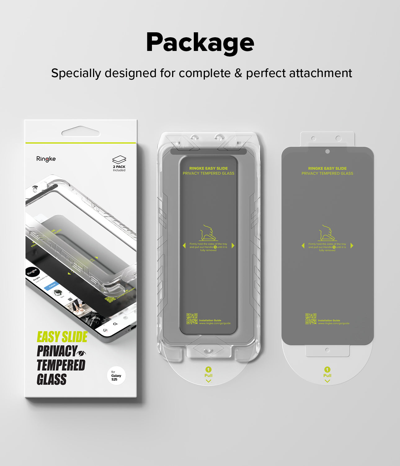 Galaxy S25 Screen Protector | Package