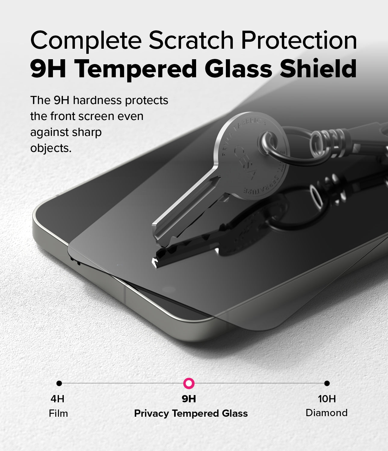 Galaxy S25 Screen Protector | Complete Scratch Protection 9H Tempered Glass Shield