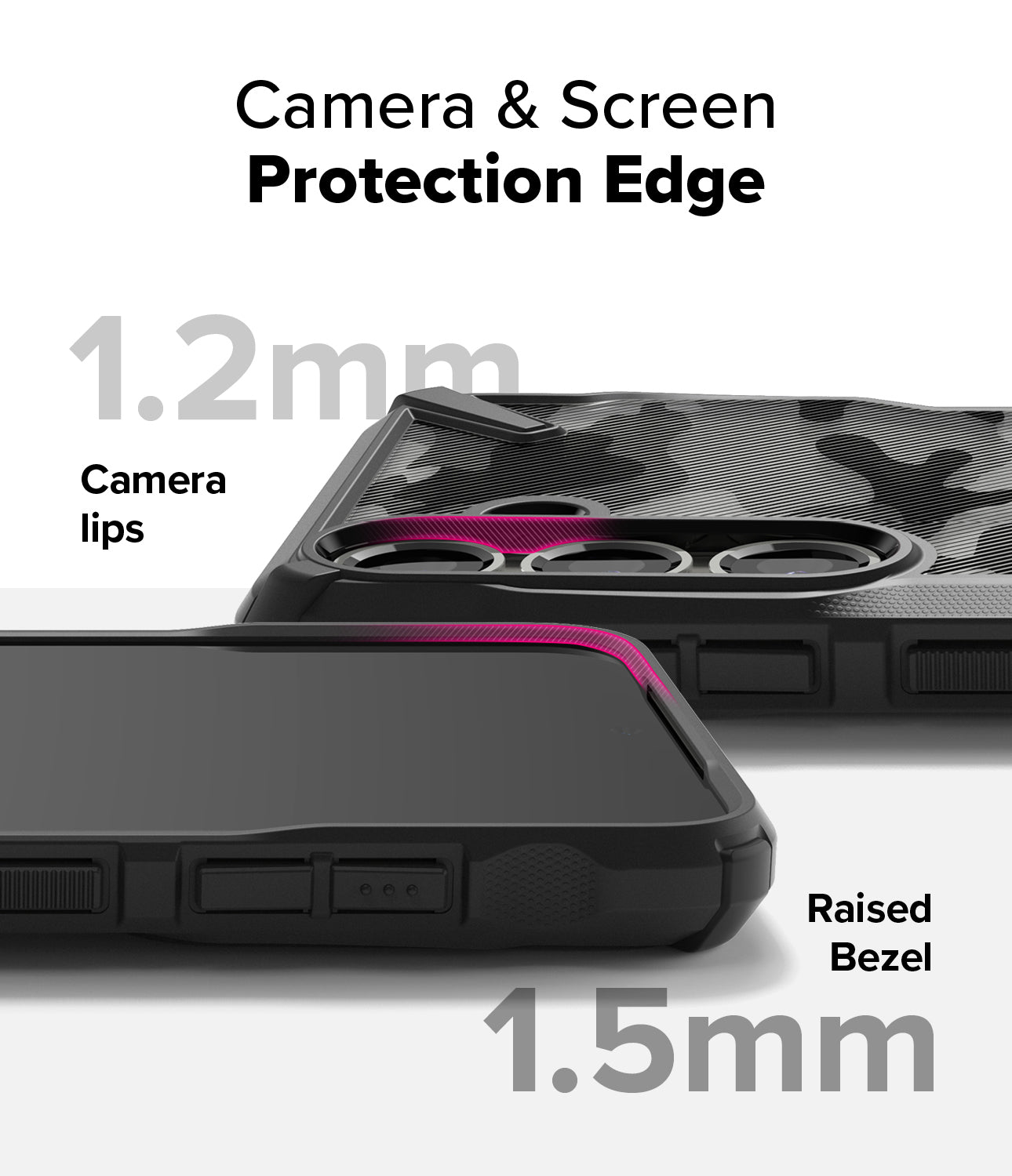 Galaxy S25 Fusion-X | Camera & Screen Protection Edge