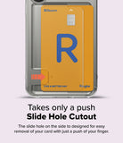 Galaxy S25 Fusion Card | Takes only a push Slide Hole Cutout