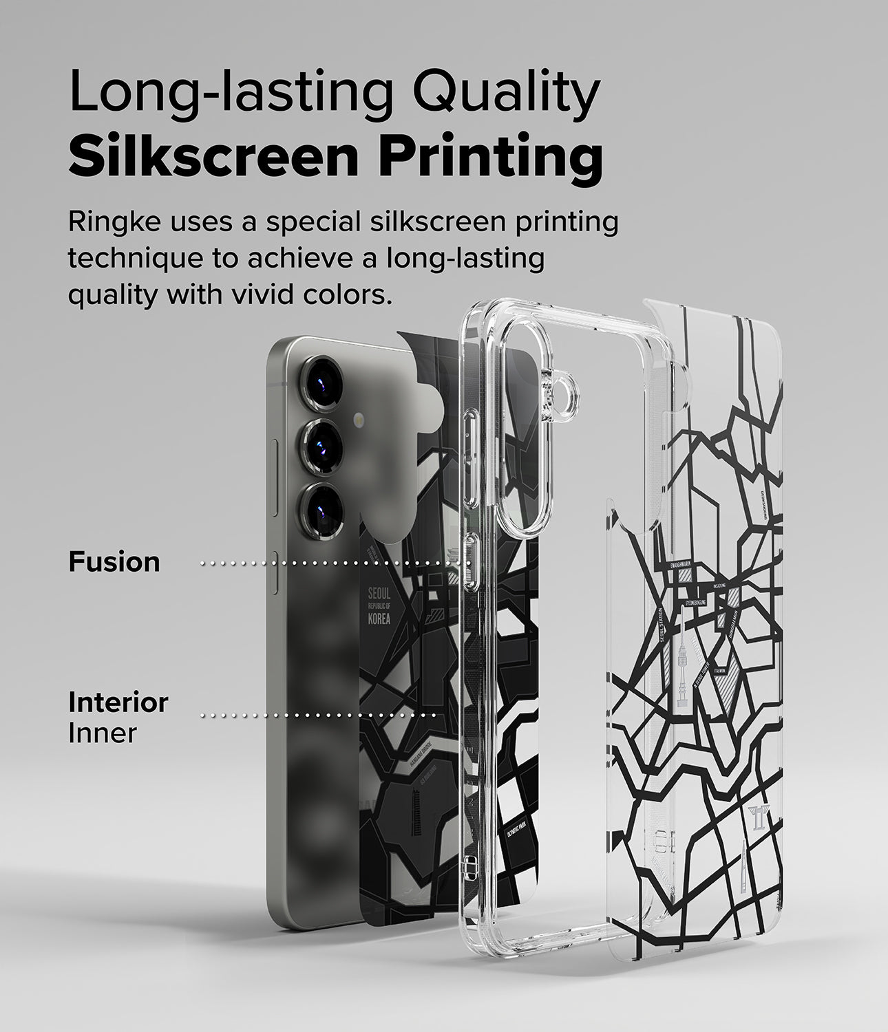 Galaxy S25 Fusion Design | Long-lasting Quality Silkscreen Printing