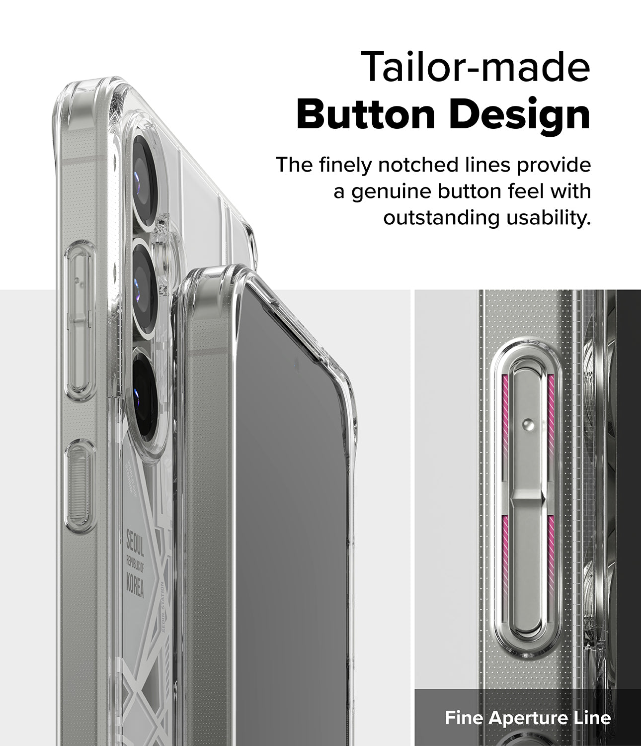 Galaxy S25 Fusion Design | Tailor-made Button Design