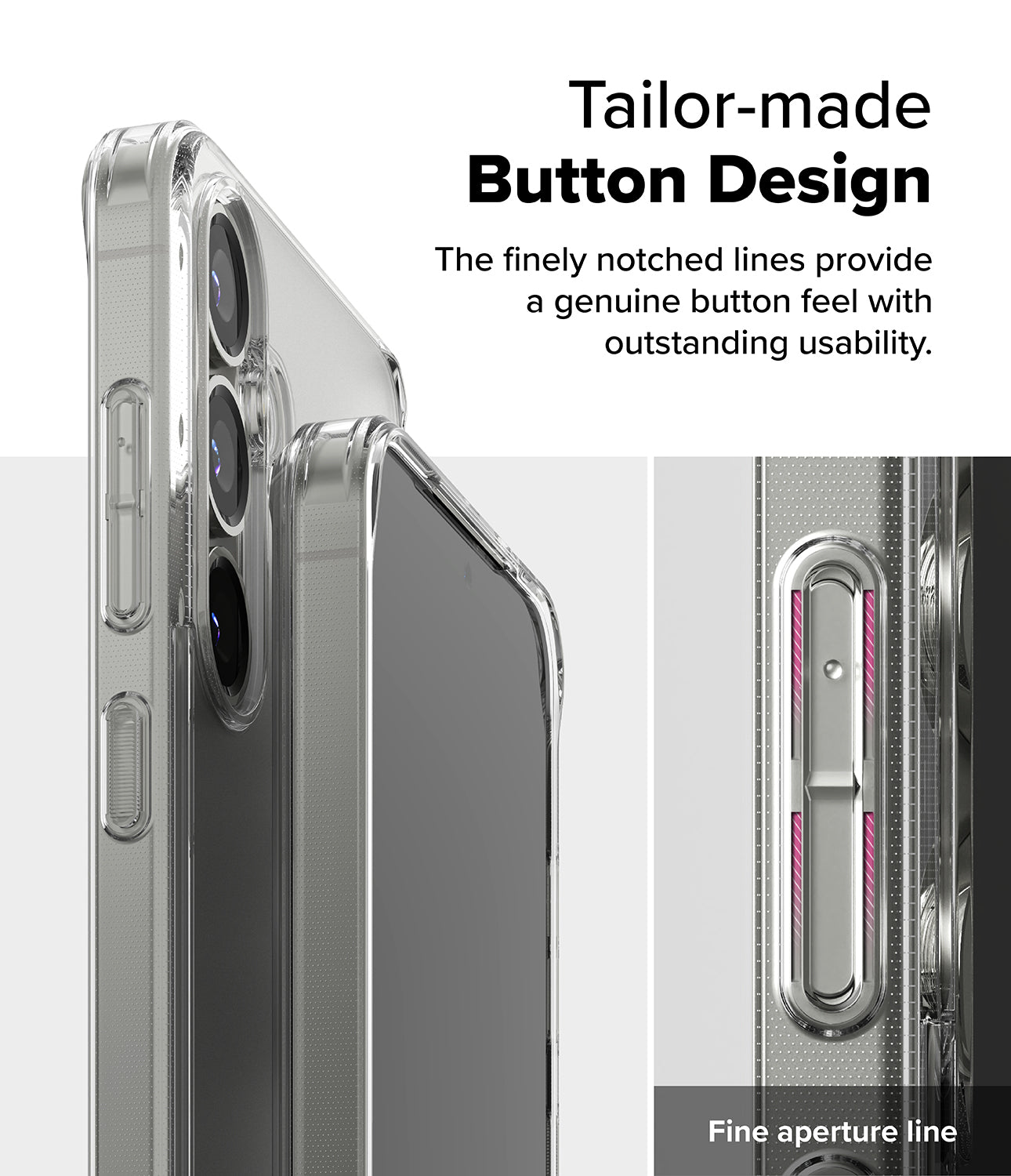 Galaxy S25 Fusion Matte | Tailor-made Button Design