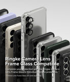 Galaxy S25 Silicone Magnetic | Ringke Camera Lens Frame Glass Compatible