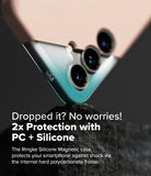 Galaxy S25 Silicone Magnetic | Dropped it? No worries! 2x Protection with PC + Silicone