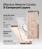 Galaxy S25 Silicone Magnetic | Effective Material Combo 3 Compound Layers