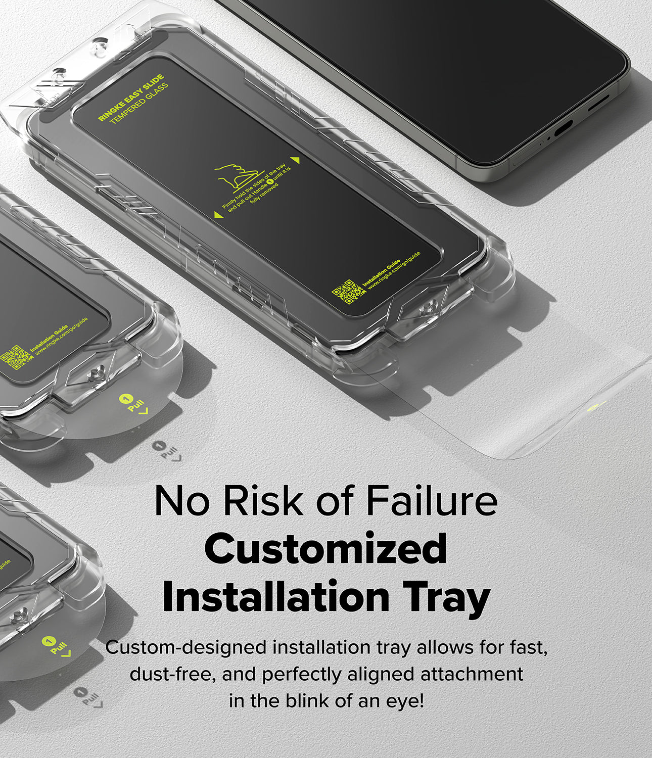 Galaxy S25 Plus Screen Protector | No Risk of Failure Customized Installation Tray