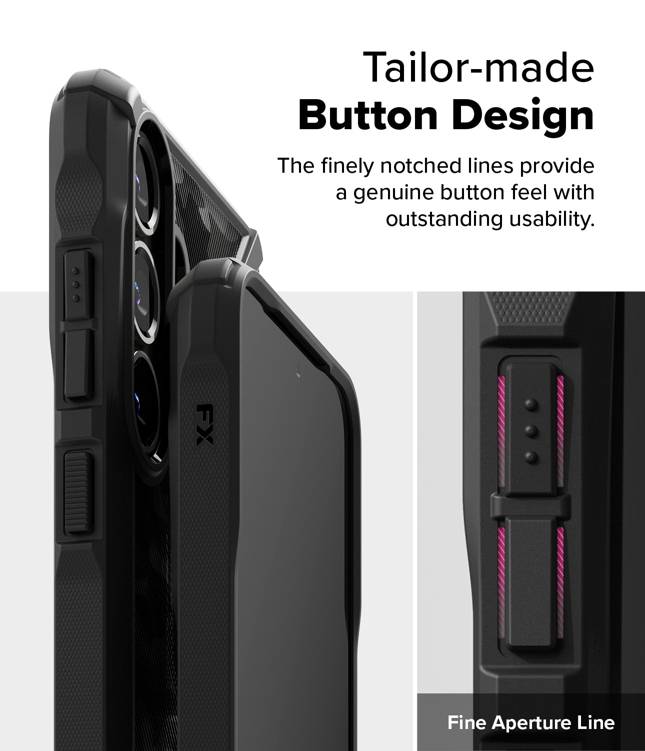 Galaxy S25 Plus Fusion-X | Tailor-made Button Design