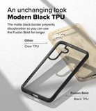 Galaxy S25 Plus Fusion Bold | An unchanging look Modern Black TPU