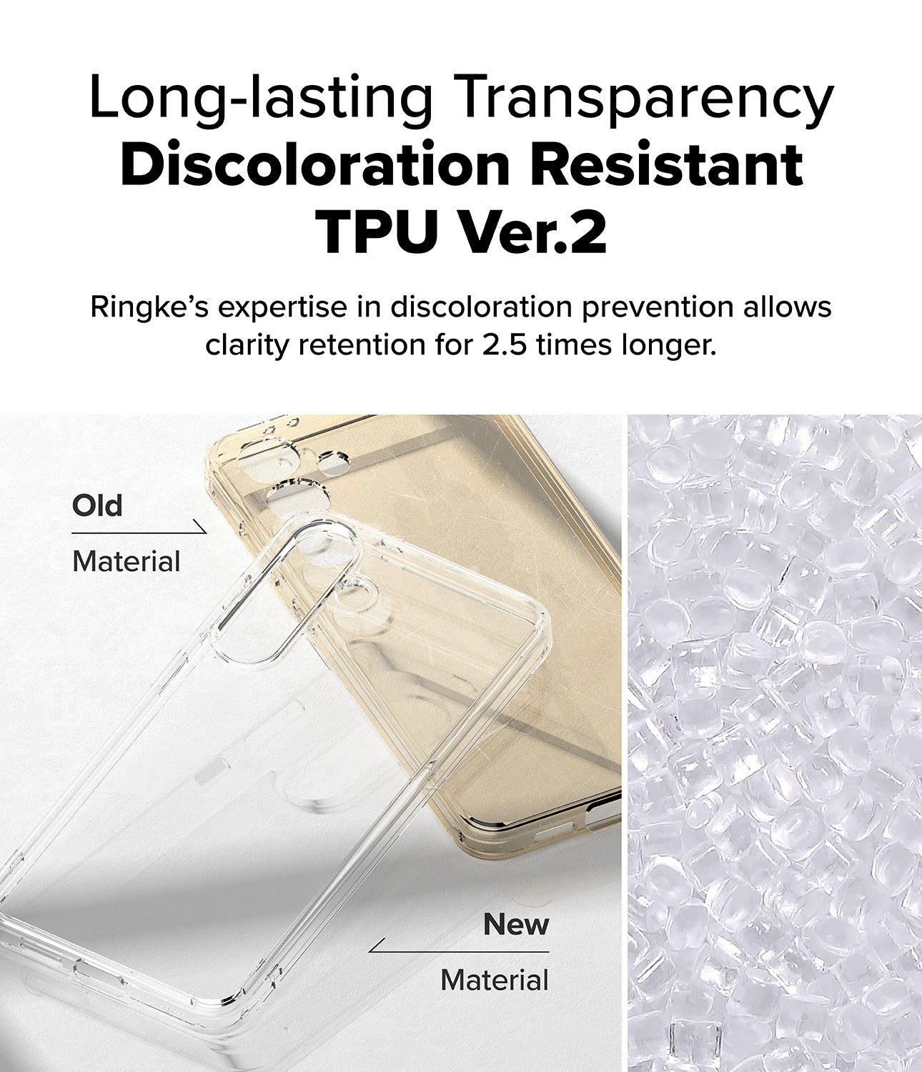 Galaxy S25 Plus Fusion | Long-lasting Transparency Discoloration Resistant TPU Ver.2