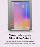 Galaxy S25 Plus Fusion Card | Takes only a push Slide Hole Cutout