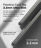 Galaxy S25 Plus Fusion Card | Flawless Card Tag 2.2mm Ultra Slim