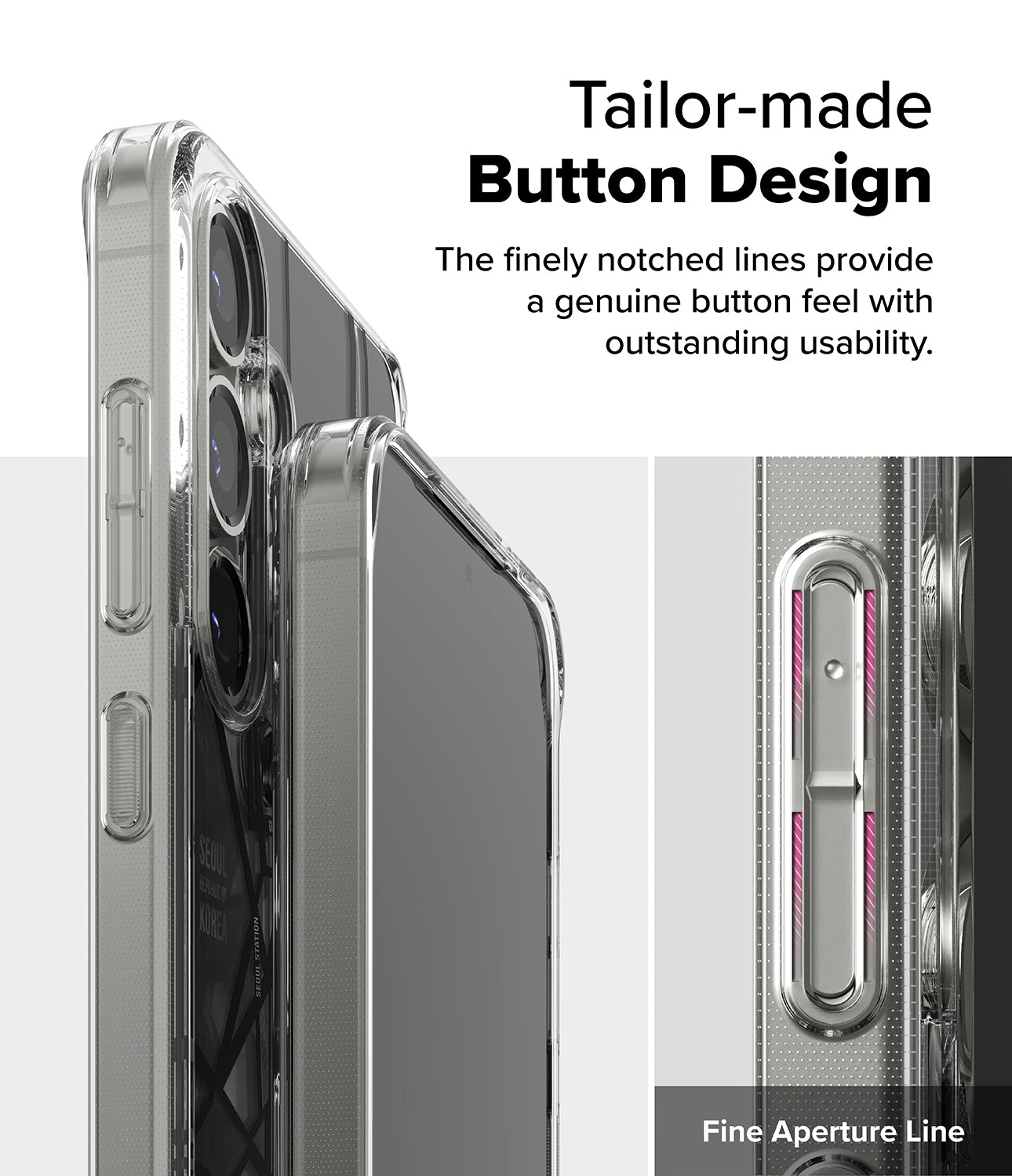 Galaxy S25 Plus Fusion Design | Tailor-made Button Design