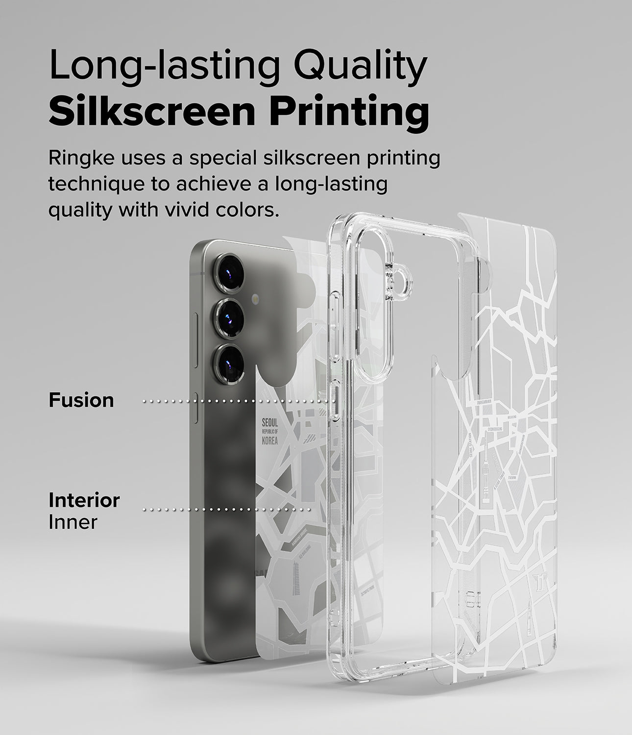 Galaxy S25 Plus Fusion Design | Long-lasting Quality Silkscreen Printing