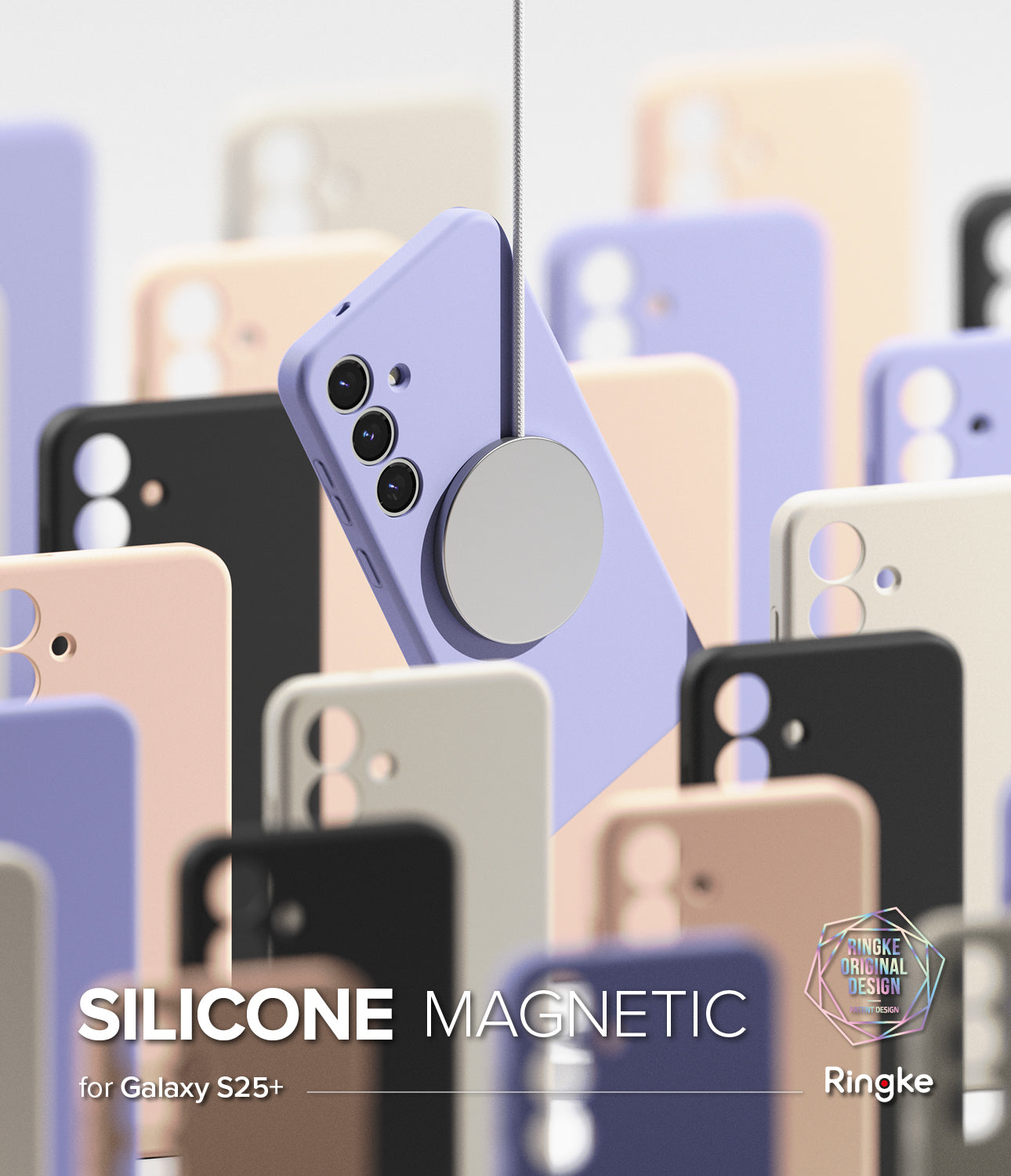 Silicone Magnetic for Galaxy S25 Plus Case | Ringke