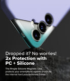 Galaxy S25 Plus Silicone Magnetic | Dropped it? No worries! 2x Protection with PC + Silicone