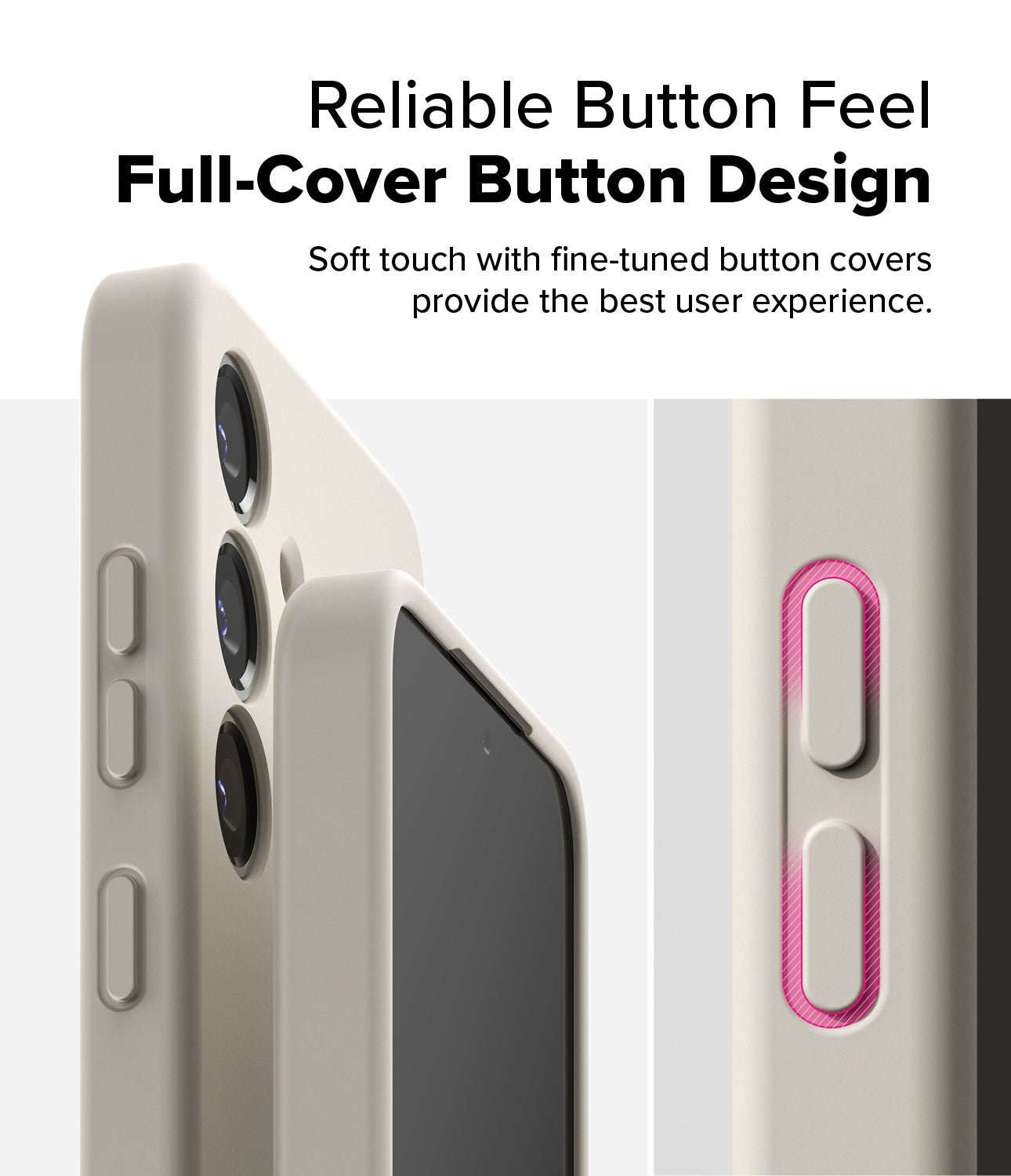 Galaxy S25 Plus Silicone Magnetic | Reliable Button Feel Full-Cover Button Design