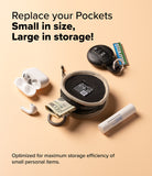 Replace your Pockets - Small in size, Large in storage!