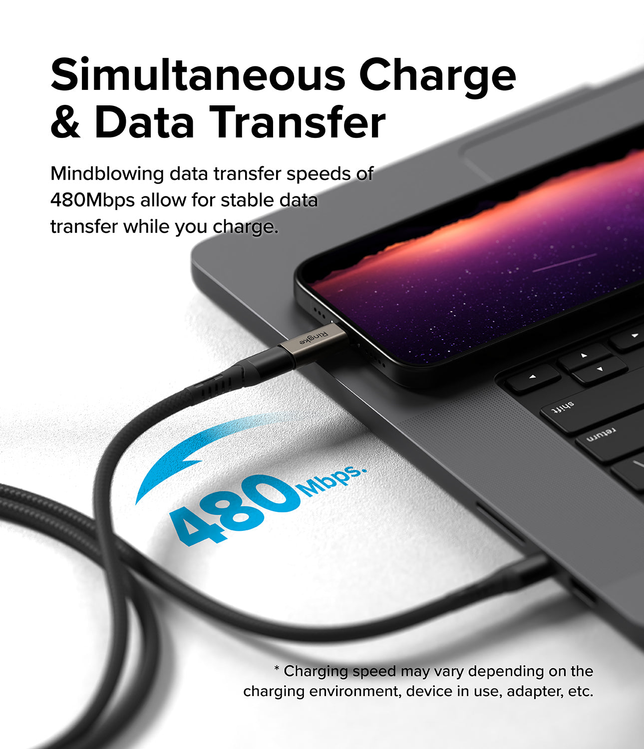 Simultaneous Charge & Data Transfer