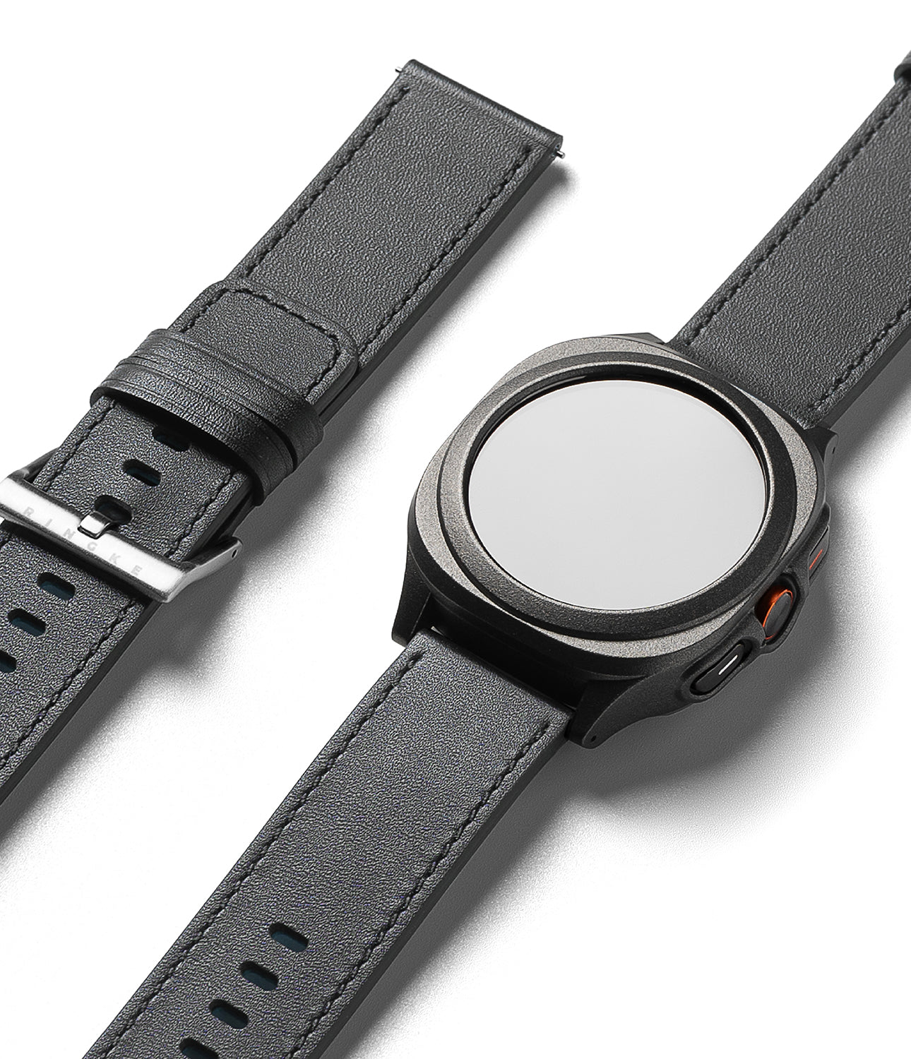 Watch Lug 24mm | Leather One Basic Bold - Black