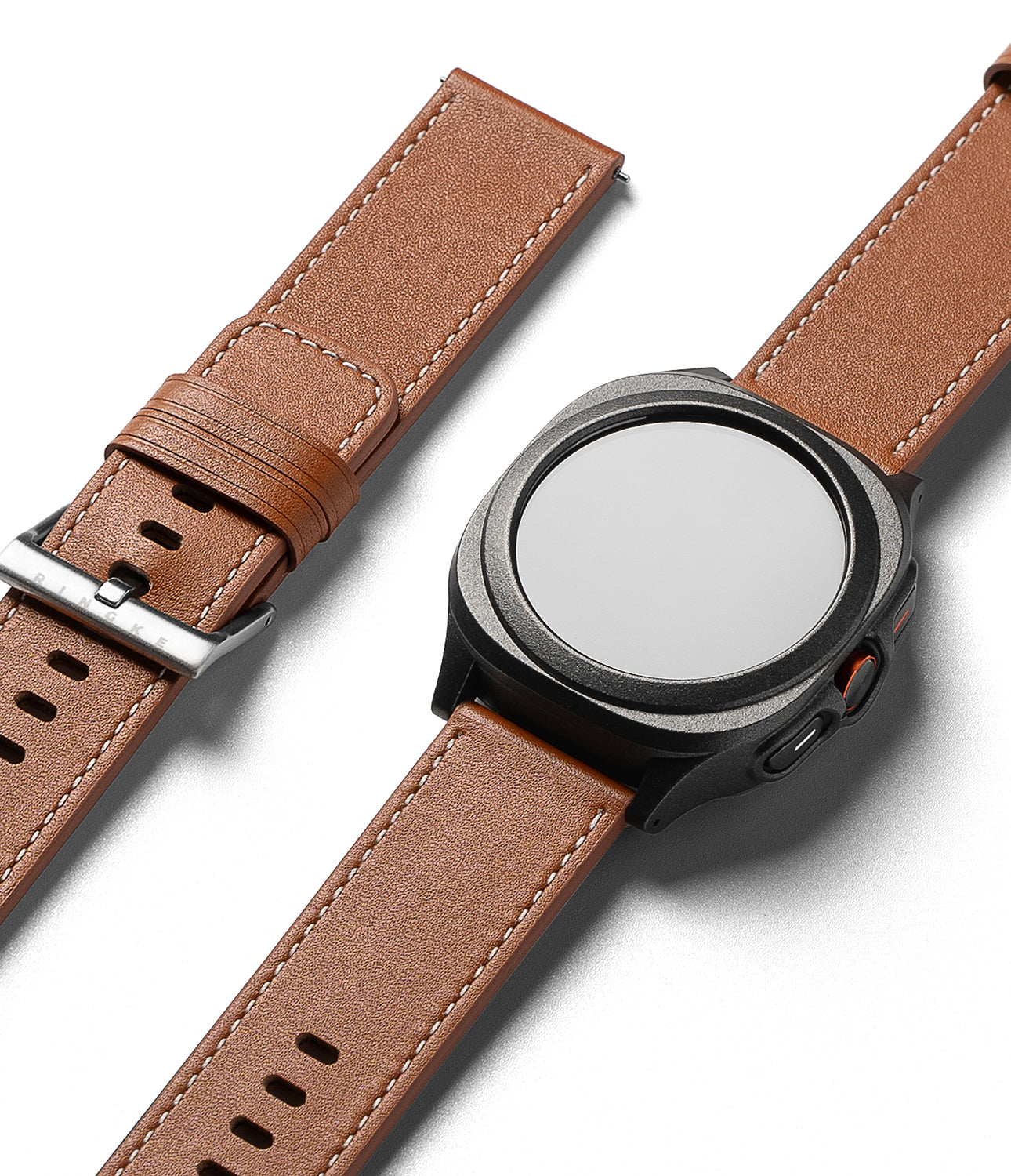 Watch Lug 24mm | Leather One Basic Bold - Brown