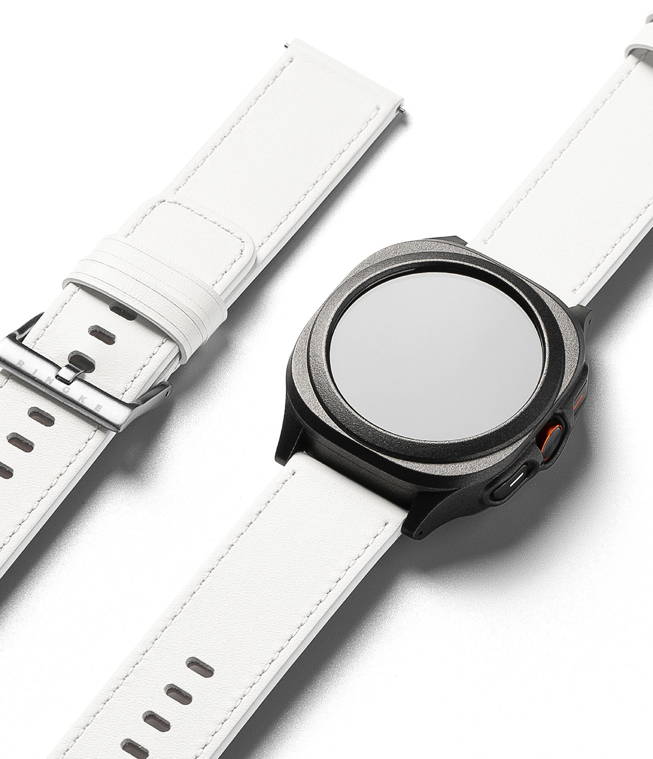 Watch Lug 24mm | Leather One Basic Bold - White