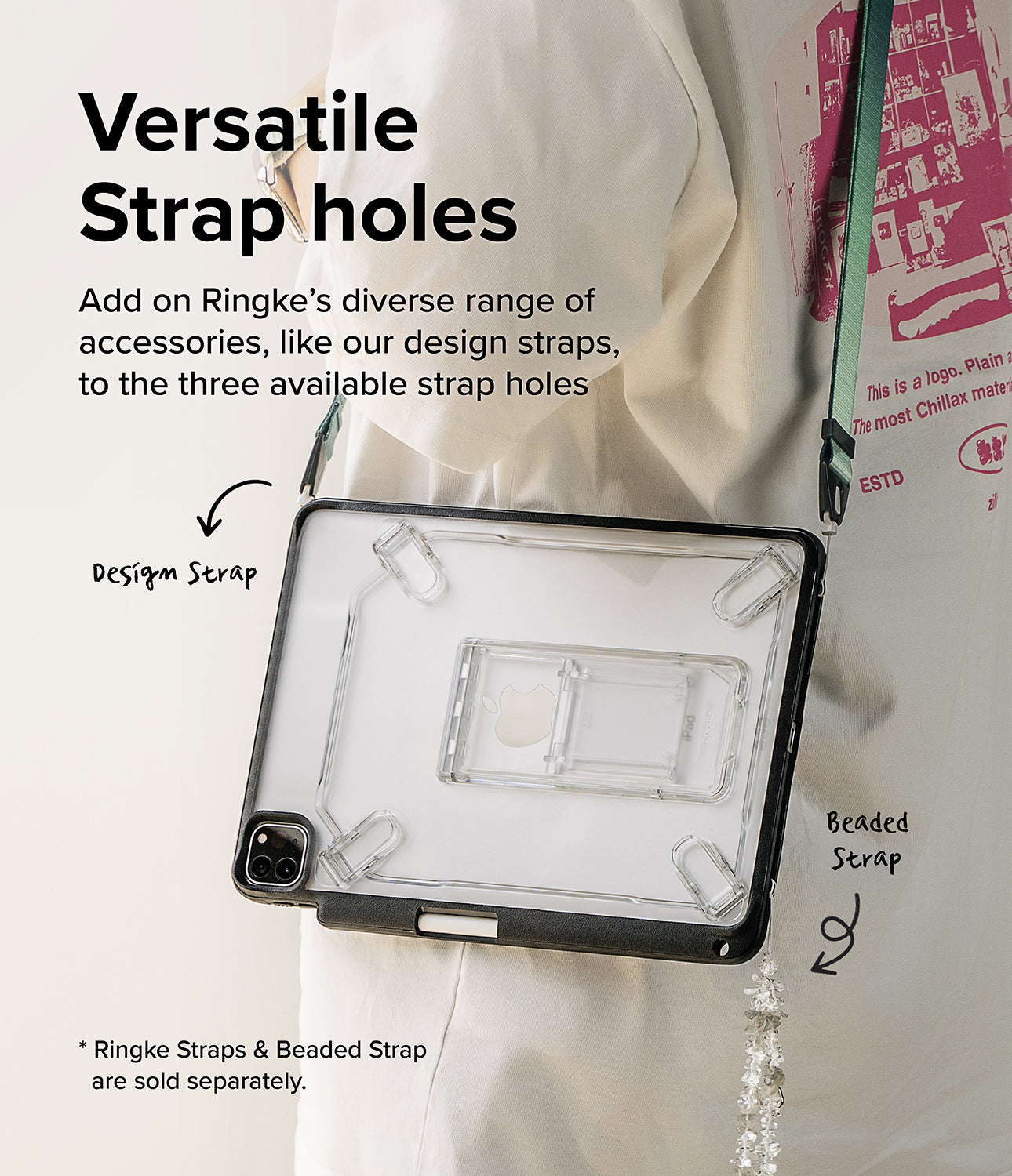 versatile strap holes