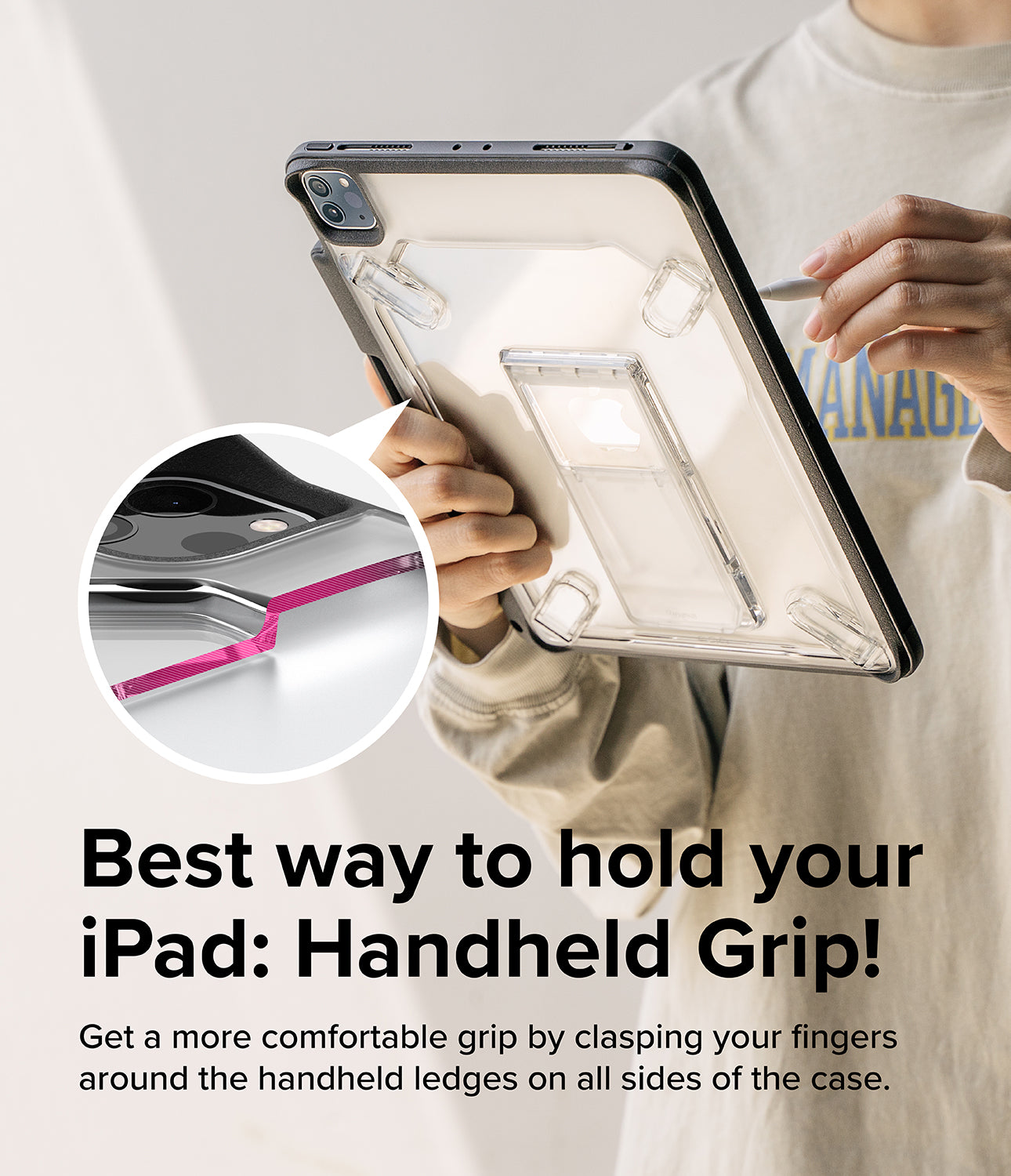 best way to hold your ipad