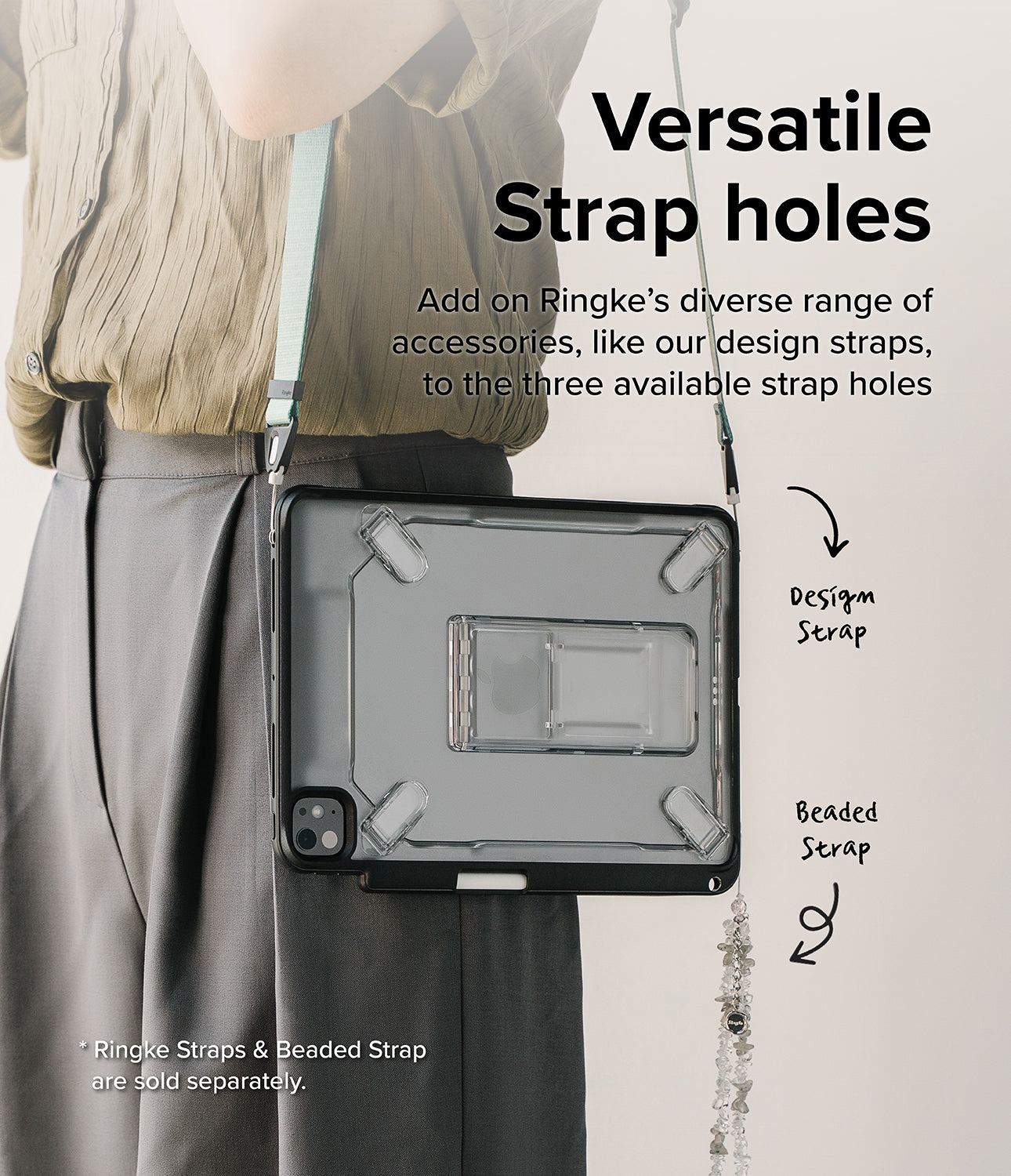 Versatile Strap holes