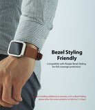 bezel styling friendly : compatible with ringke bezel styling for full coverage protection