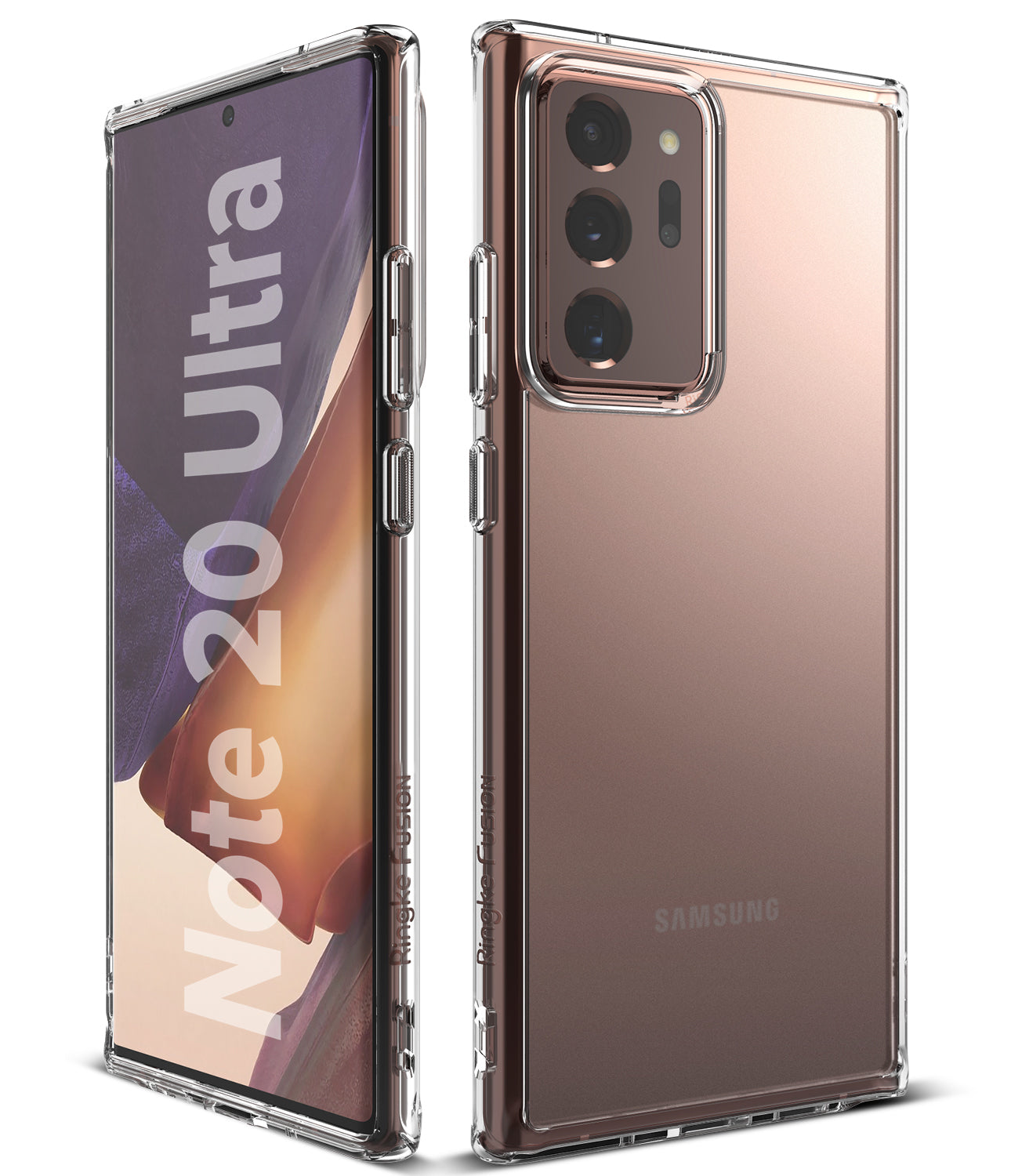 Funda Para Samsung Note 20 Ultra Ringke Fusion Transparente
