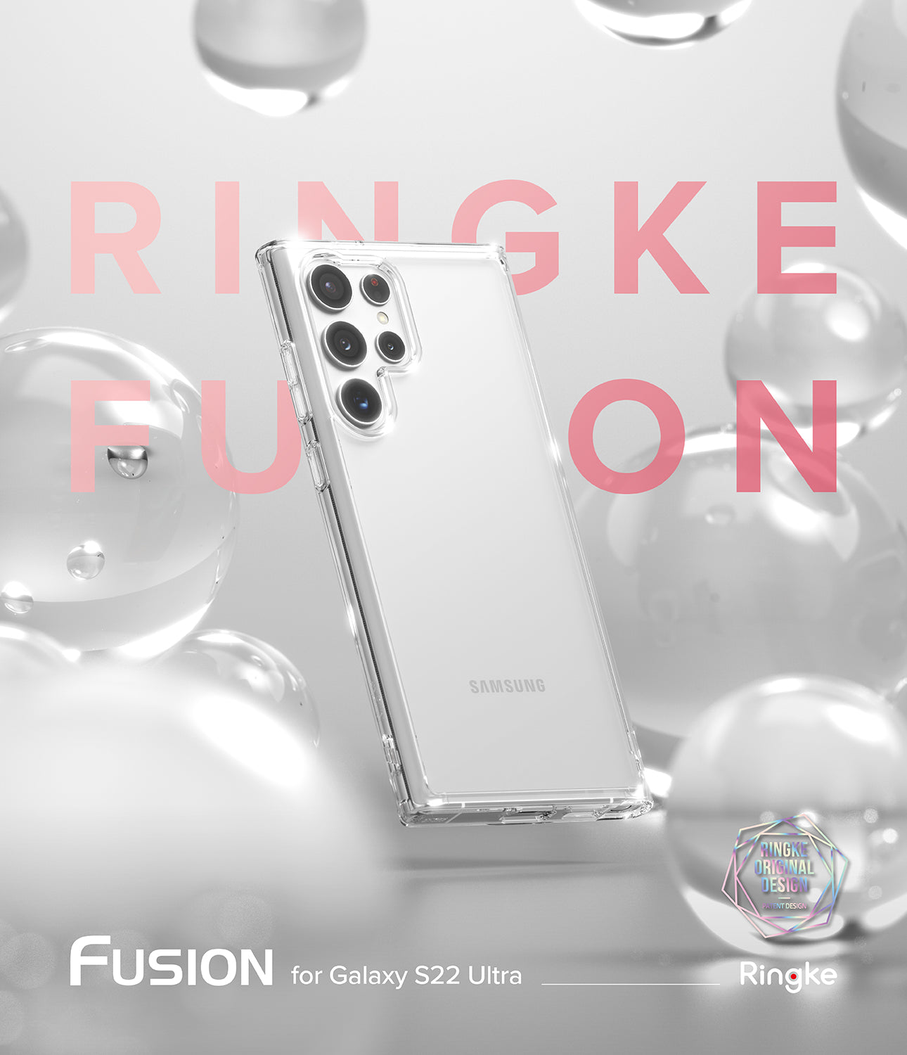 Case Protector Funda Ringke Fusion-X Antishock Samsung Galaxy S22 Ultra 