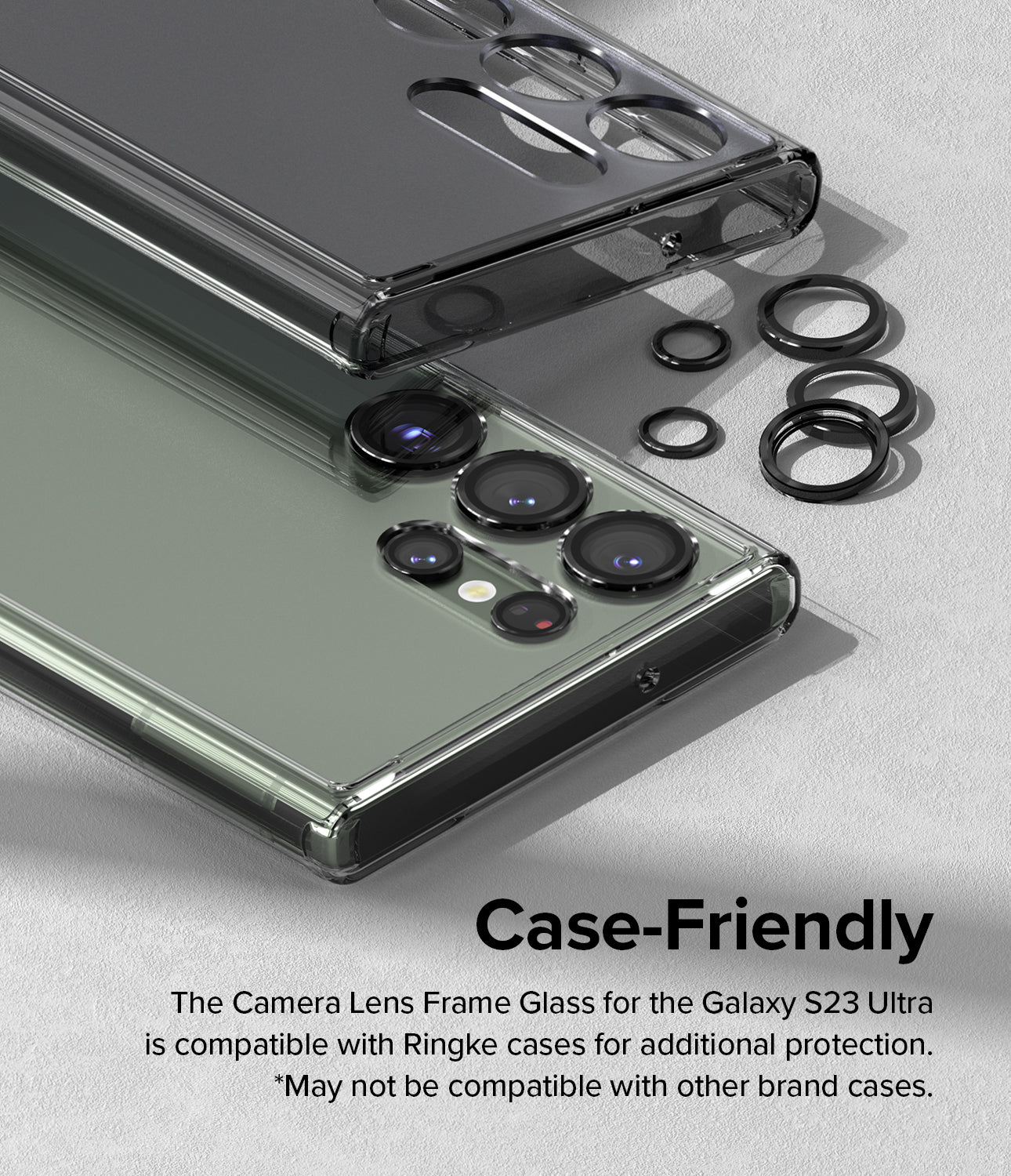 Galaxy S23 Ultra Lens Protector | Camera Lens Frame Glass