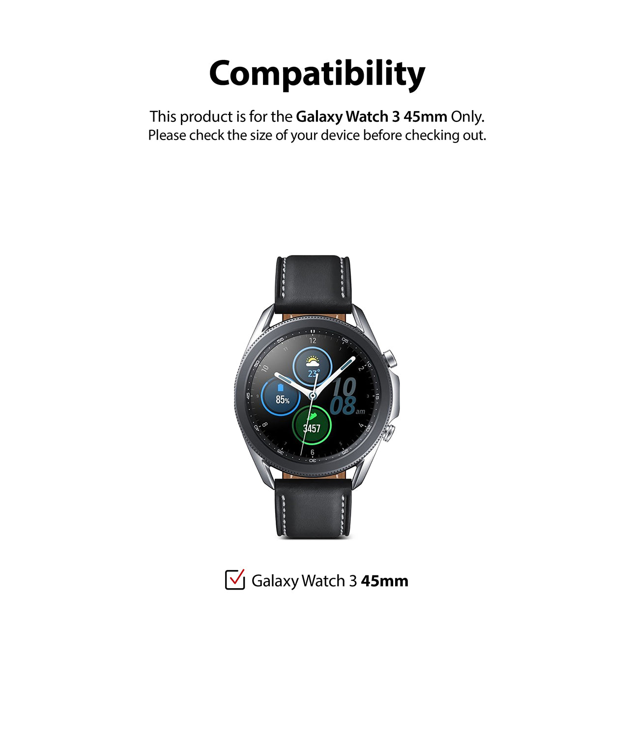 Galaxy Watch 3 45mm | Metal One Band - Ringke Official Store