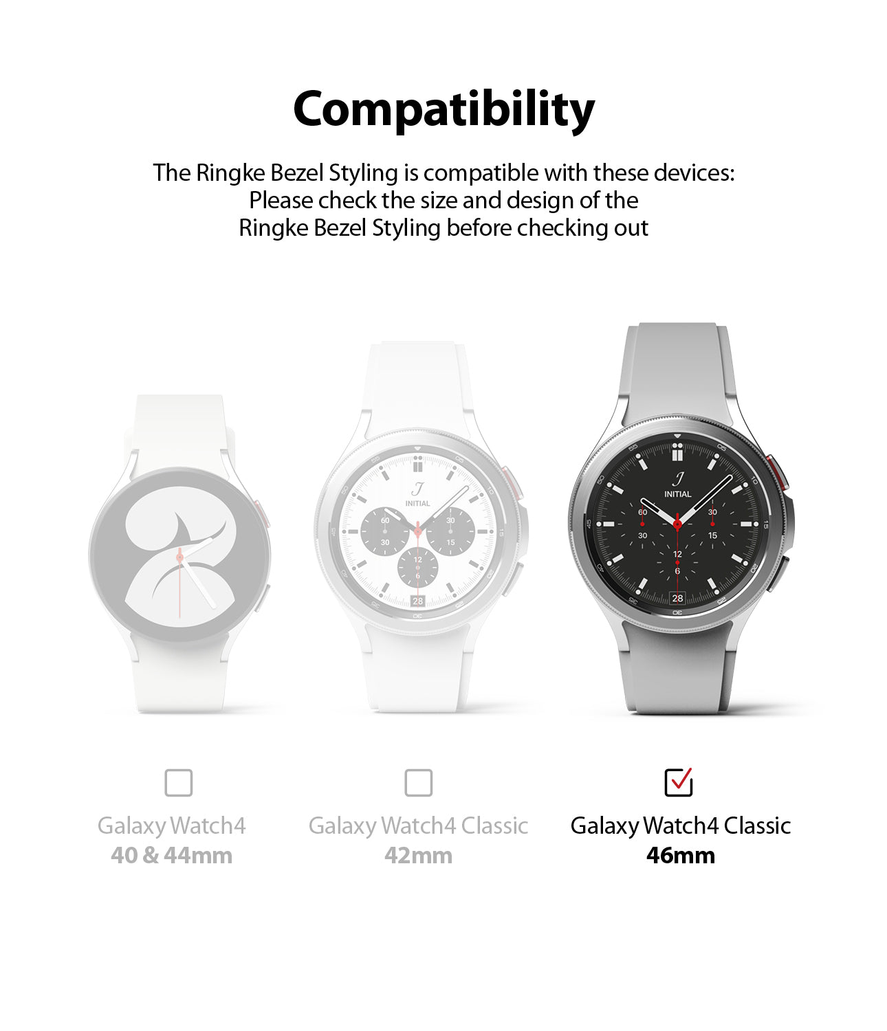 Galaxy Watch 6 Classic 47mm Ringke Inner Bezel Styling 03 - Silver – Ringke  Official Store