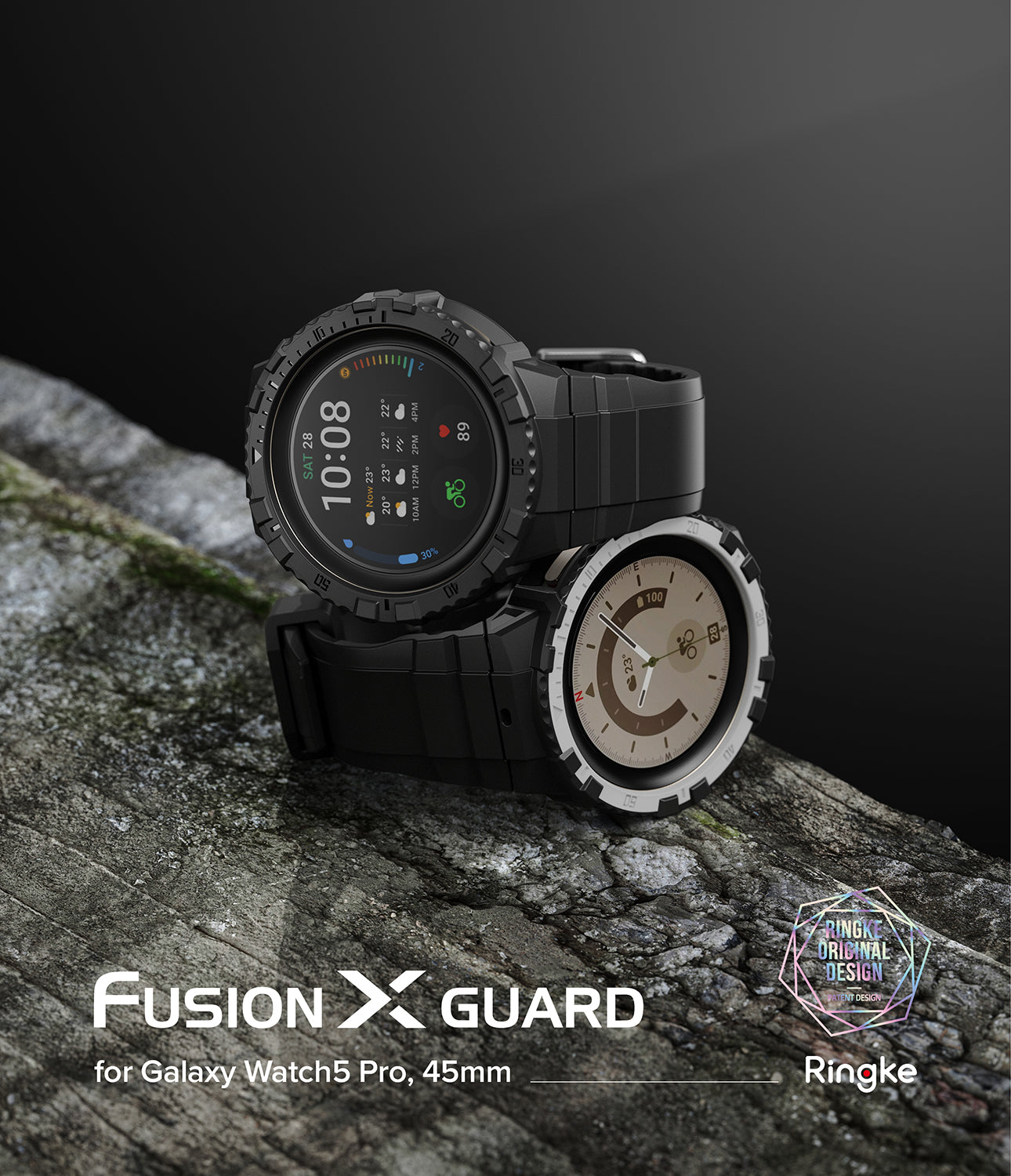 Samsung Galaxy Watch 5 Pro 45mm Case and Band | Fusion-X Guard