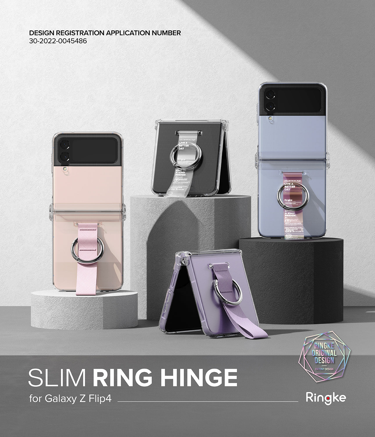 Samsung Galaxy Z Flip 4 Case  Ringke Slim Ring Hinge – Ringke Official  Store