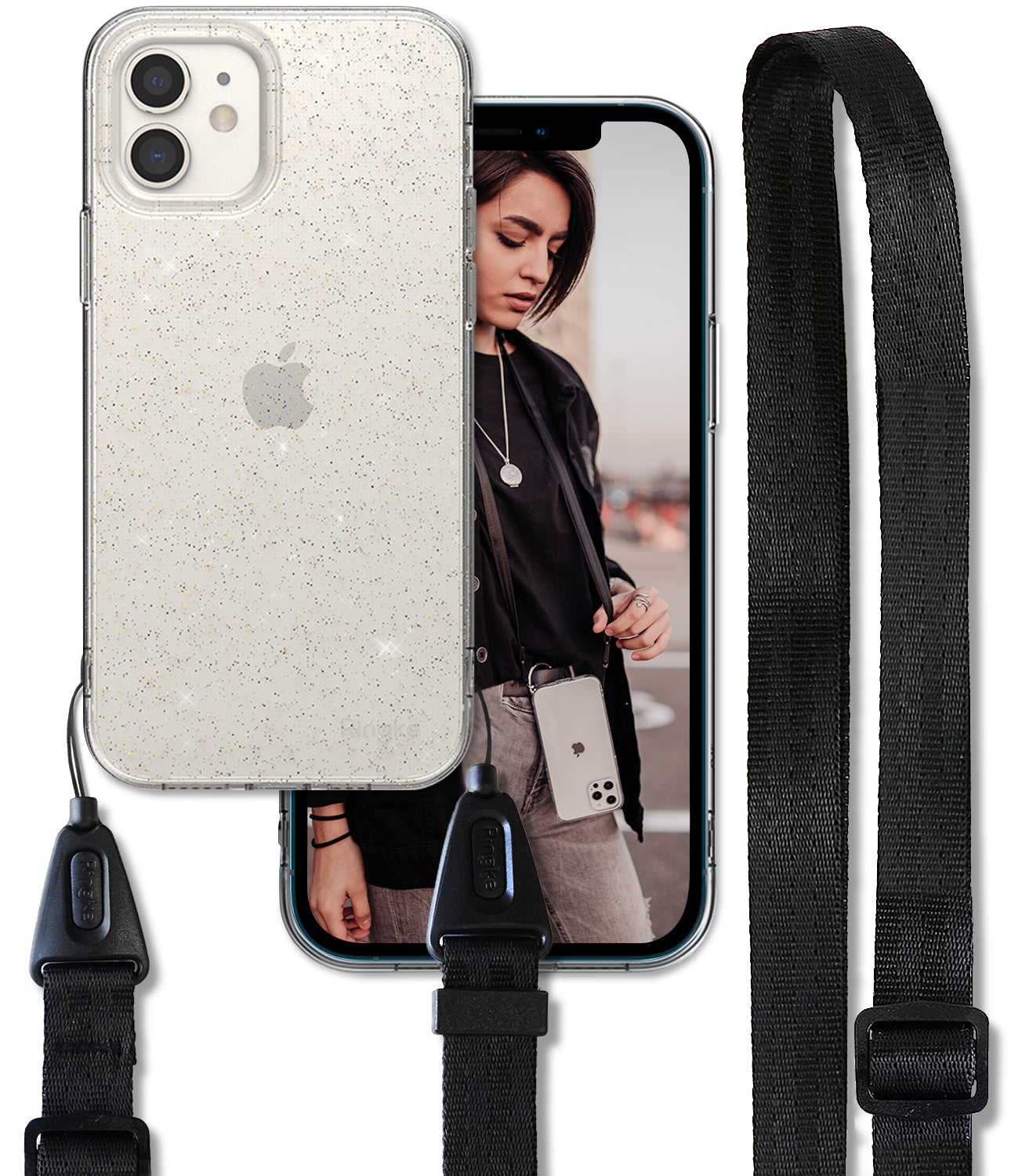 iPhone 12 Mini Case Air Shoulder Strap Ringke Official Store