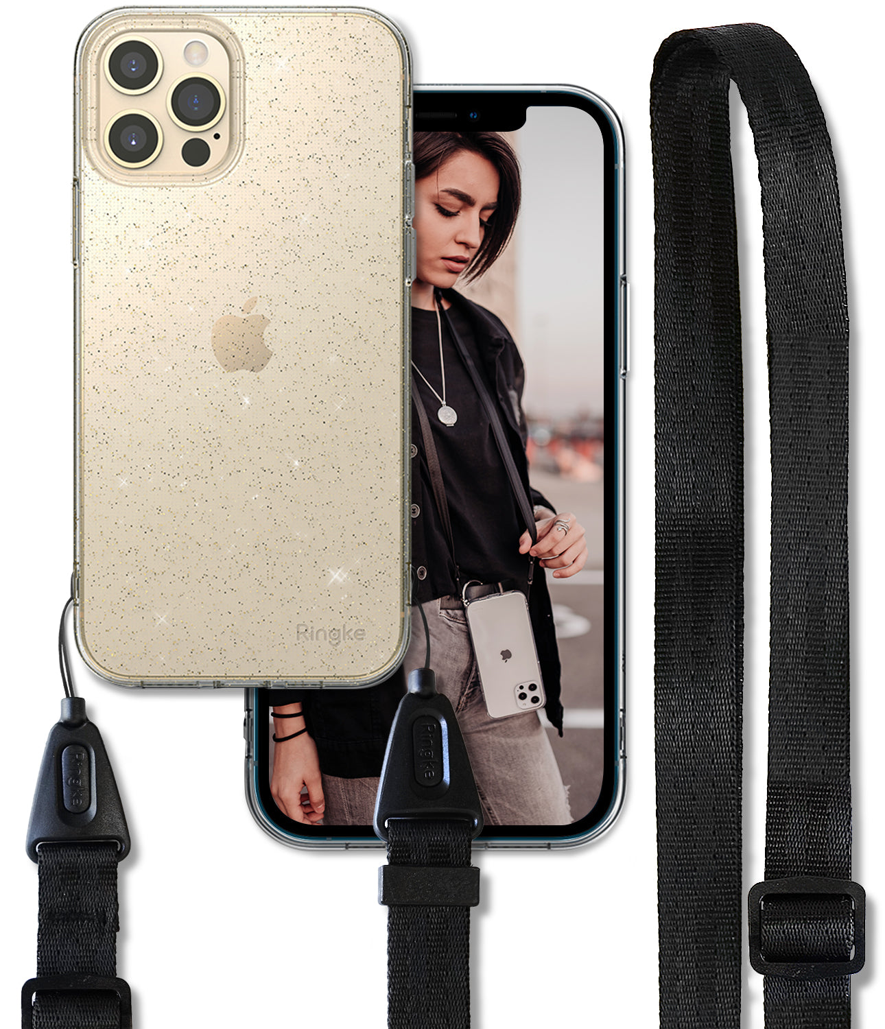 iPhone 12 Pro Max Case Air Shoulder Strap